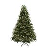 Celebrations 7-1/2 ft. Full LED 600 lights Mix Frosted Pine Christmas Tree T76-1300-600LW